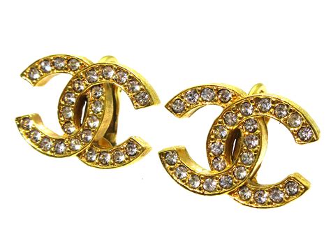 ebay chanel earrings fake|authentic vintage chanel earrings.